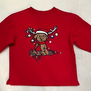 Kids Reindeer Sweatshirt by Class Club